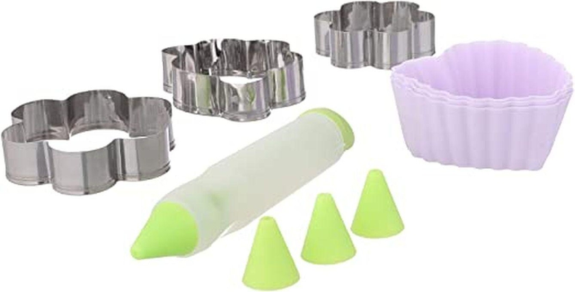 Cake Decorating Set Decorating Pen, 3 Funnels And 3 Silicone Molds