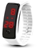 Silicone Wristband Bracelet Fashion Fitness Tracker White