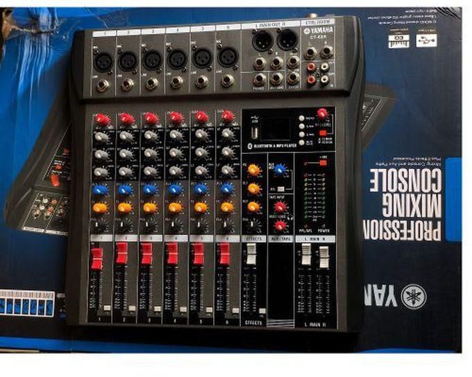 Yamaha 6 Channel Mixer With Bluetooth, Effect And USB