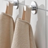 VINARN منشفة يد, رمادي فاتح/بيج, ‎40x70 سم‏ - IKEA