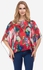 Ravin Loose Fit Floral Blouse - Red