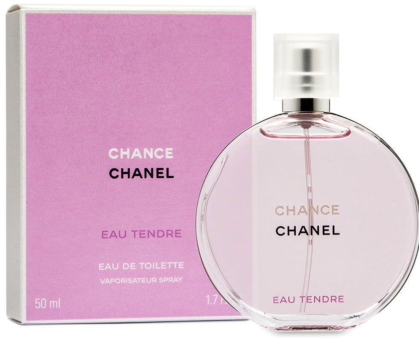 Chance Eau Tendre by Chanel for Women - Eau de Toilette, 50 ml