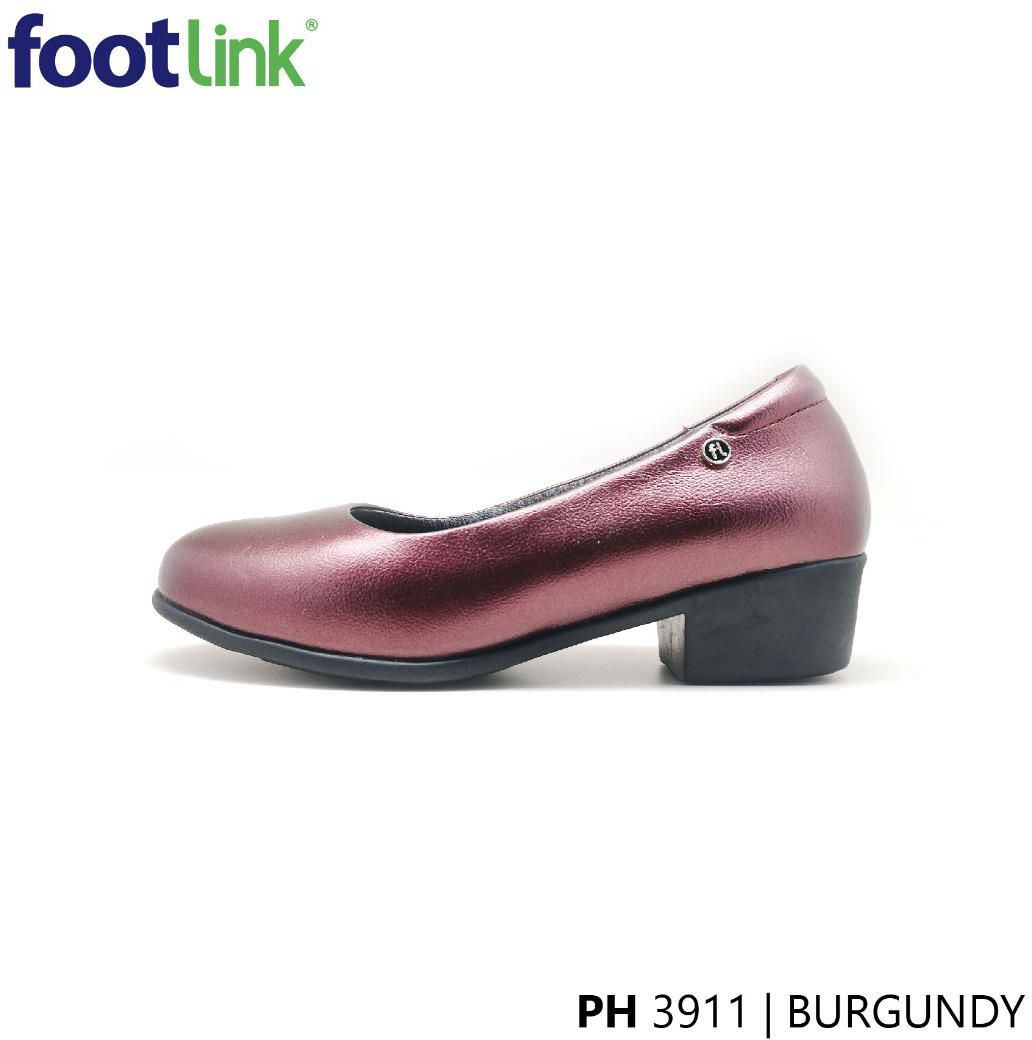 Footlinkonline D11 Model PH 3911** Women Shoes - 5 Sizes (Burgundy)