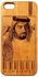 Personalized Photo Engraved Wooden Cover for iPhone 5/6/6 Plus Design PPN09 iPhone 5/5S