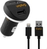 Unplug 2000mA Superfast Charging Dual USB Car Charger With Apple Cable for iPaS