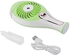 Kokobuy Practical USB Rechargeable Fan Spray Mini Fan Humidifying Fan Handheld