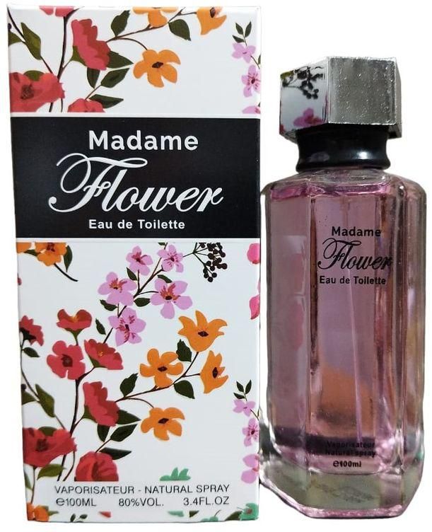 TRI Fragrances Madame Flower - EDT - For Women - 100 ML