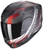 Scorpion EXO-391 Haut Full Face Helmet - Matte Black/Silver/Red