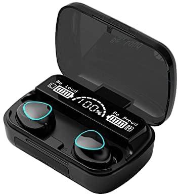 AANTAR M10 TWS Bluetooth In Ear Earphone 5.1 Stereo Earbuds with Microphone Bluetooth Headset True Wireless (Black)