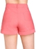 Plus Size Cuffed Colored Shorts with Pockets - L | Us 12
