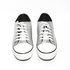 Glitter Women Sneakers - Silver