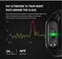 M4 Smart Bracelet Wristband Waterproof Sport Smart Watch Fitness Tracker Watch with Heart Rate Monitor Smart Watch with Message Reminder and Step Counter with Blood Pressure Monitor