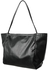 Miniso Retro Soft Large Capacity Shoulder Bag - Black