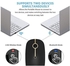 Dual Modes 4.0 Bluetooth & 2.4GHz USB Nano Receiver Wireless Mouse For PC Laptop 2400 DPI Gaming Mouse Silent Mice TAKAL