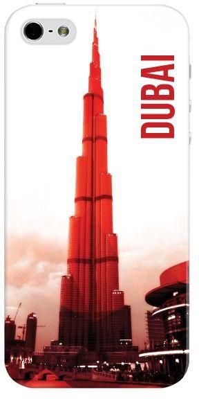 Stylizedd Premium Slim Snap Case Cover Matte Finish for Apple iPhone SE / 5 / 5S - Dubai - The Burj