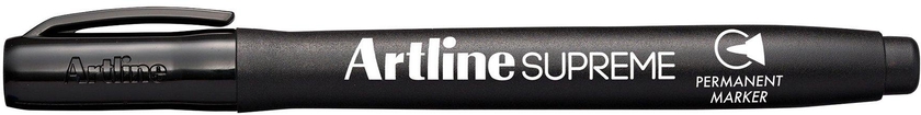 Artline Supreme 1.0mm Permanent Marker (Black)