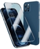 Iphone 13 Pro (6.1 Inch) Screen Protidctor And Back Cover 360 Case Cover - Blue