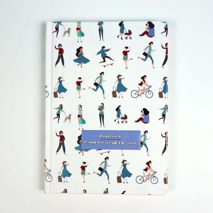 Girls A5 Printed Notebook (White)