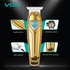 VGR حامل موبيل وتابلت خشبي هدية +ماكينة حلاقة الشعر الاحترافية - V-911