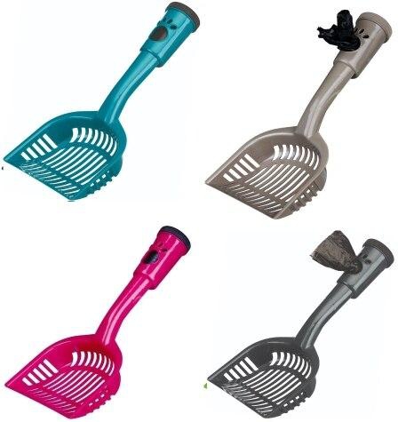 Trixie Litter Scoop with Dirt Bags for Cat Litter