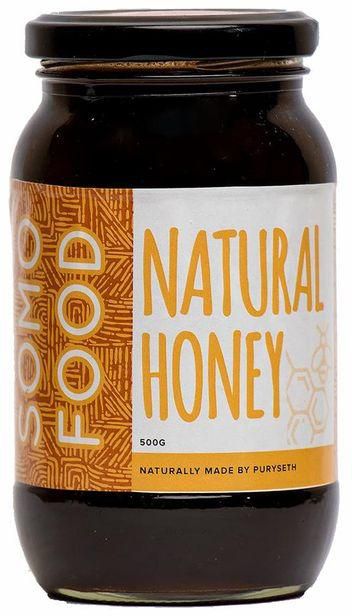 Somo Glass Jar Natural Honey - 500g