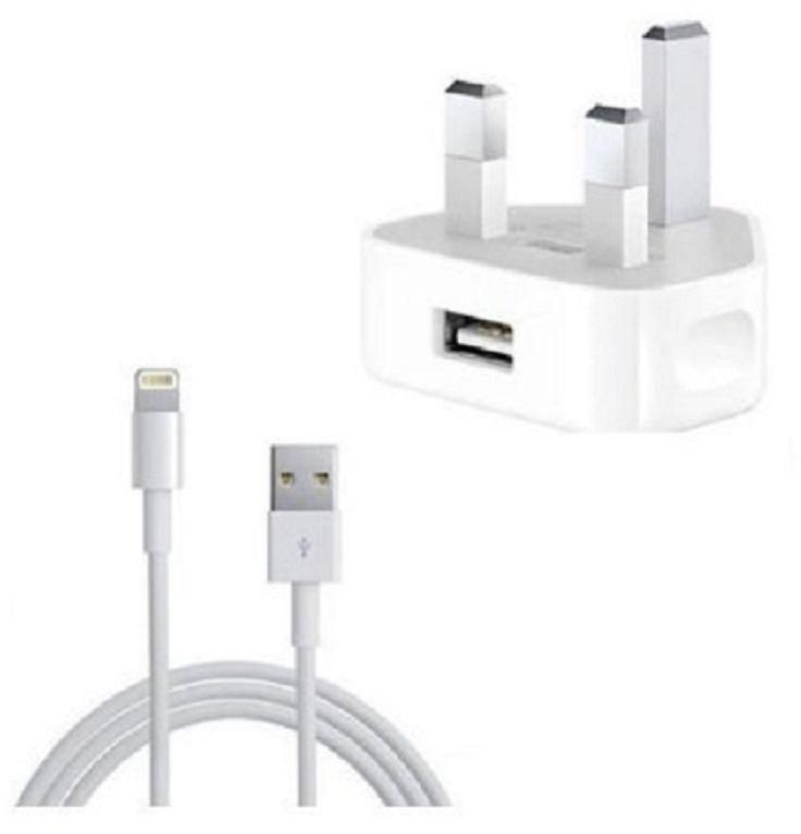 iPhone 6, 6Plus Charger with Lightning to USB Cable (1 meter)