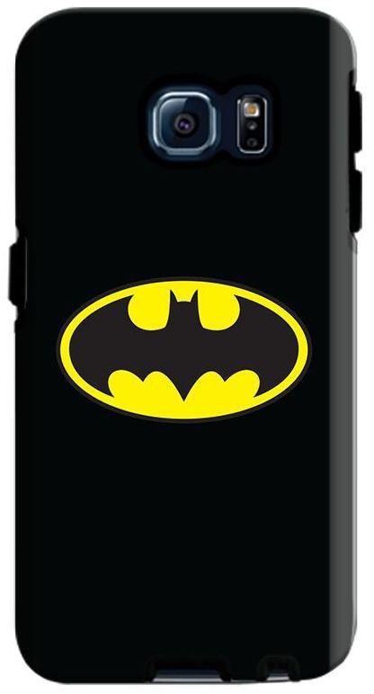 Stylizedd Samsung Galaxy S6 Edge Premium Dual Layer Tough case cover Matte Finish - The Bat