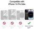 جراب من السيليكون متوافق مع IPhone 14 Pro Max 6.7 بوصة ، جراب واقٍ لكامل الجسم ناعم حريري الملمس ، غطاء مقاوم للصدمات مع بطانة من الألياف الدقيقة (وردي)
