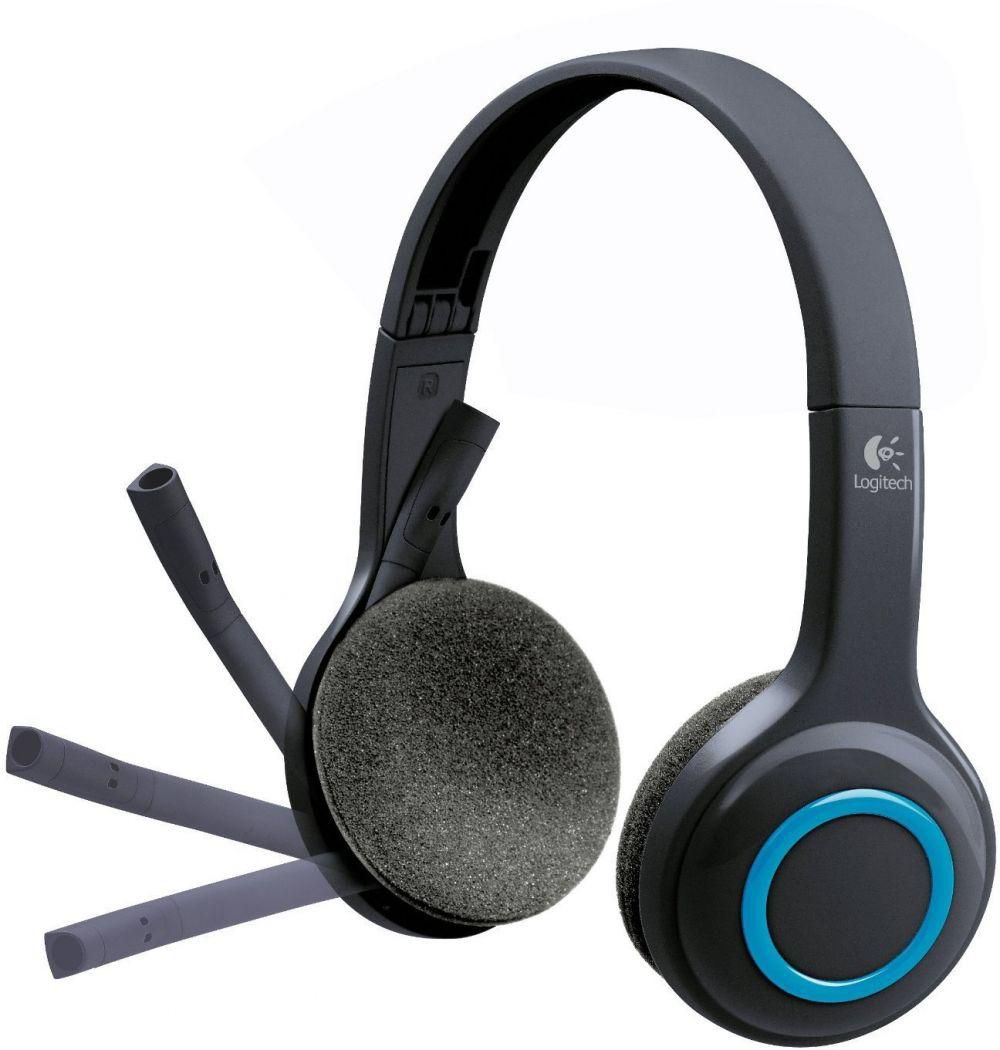 Logitech Wireless Headset H600 Over The Head Noise Canceling Mic for PC or MAC
