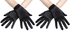 Satin Gloves For Women By Satin Black 2Pair