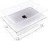 AOKILOM MacBook Air 13.6 inch Case Clear A2681 M2 Chip 2022 Release, Transparent Plastic Laptop Hard Shell Case with Keybord Cover & Screen Protector Compatible for MacBook Air 13.6