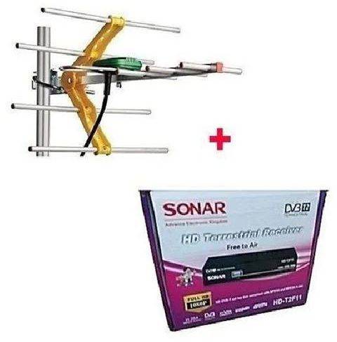 Sonar Free To Air Digital Decoder +Free TV AerialFree To Air (FTA) No monthly subscriptions Variety of channels hdmi port usb port Aerial WHAT’S IN THE BOX 1 Sonar decoder Remote