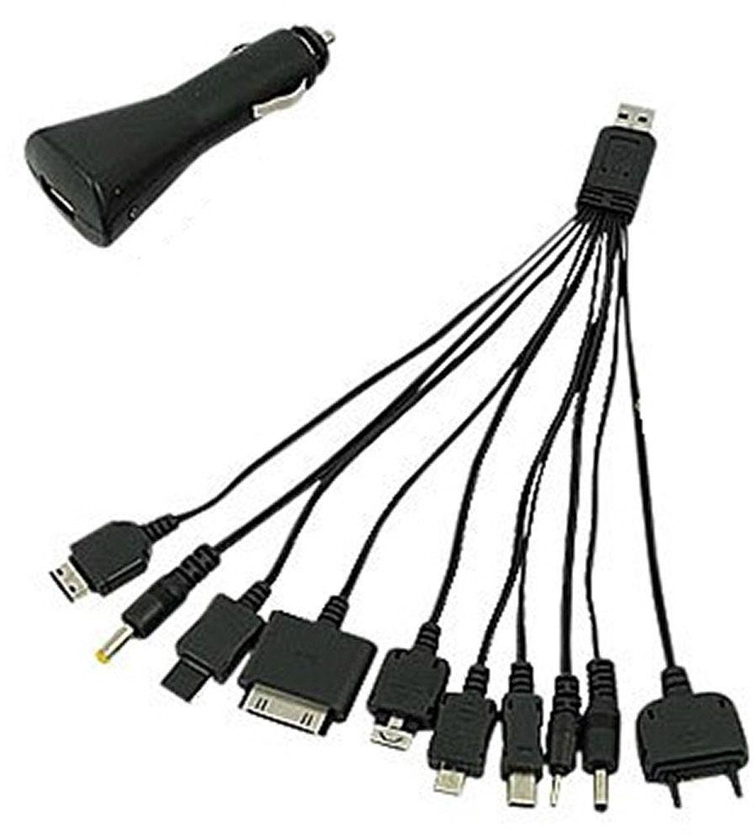 Amazing Gadgets Universal 10 in 1 USB Charger Cable (80)