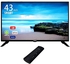 Grouhy 43 Inch LED Smart Android TV Black - GLD43SA