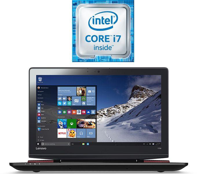 Lenovo IdeaPad Y700-15 Gaming Laptop - Intel Core i7 - 16GB RAM - 1TB HDD - 15.6" Full HD - 4GB GPU - Windows 10 - Black