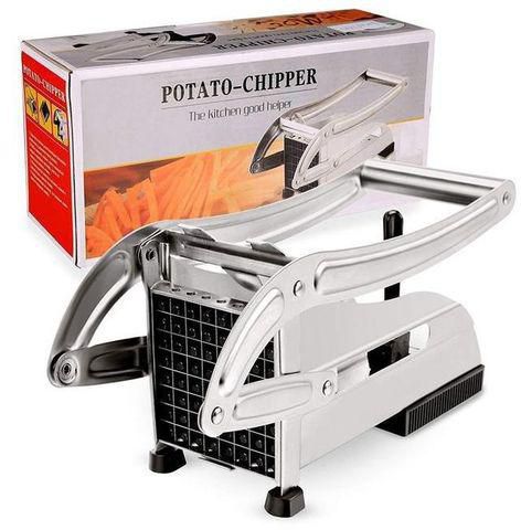 Generic Stainless Steel Potato Chipper French Fries Slicer