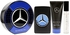 Mercedes-Benz Man 2022 3.4oz EDT Spray, 10ml EDT Spray, 3.4oz Shower Gel Men 3 Pc Gift Set