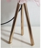 Exquisite Tripod White Feather Table Lamp Modern Feather Lamp