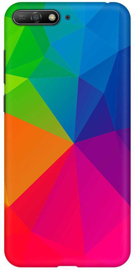 Matte Finish Slim Snap Basic Case Cover For Huawei Y6 (2018) Air, Water, Earth, Fire
