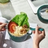 Bowl Mini Insulation Double Lunch Pot Ramen Instant Noodle Soup - 14x18 Cm GREAN
