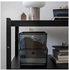 KUGGIS Box with lid, transparent black, 26x35x15 cm - IKEA
