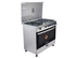 Polystar 4 Gas Burner +2 Hot Plate With Oven Grill Cooker PVFS-90G2