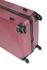 Senator Hard Case Medium Luggage Trolley Suitcase for Unisex ABS Lightweight Travel Bag with 4 Spinner Wheels KH120 Burgundy