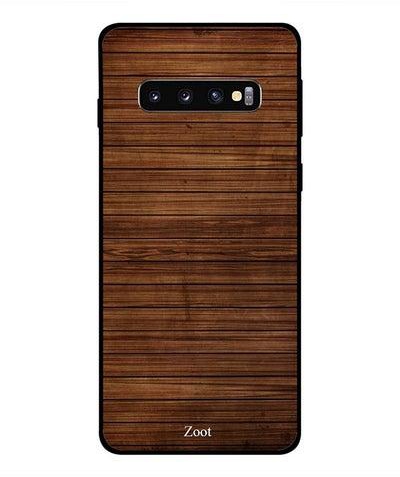 Case Cover For Samsung Galaxy S10 Brown
