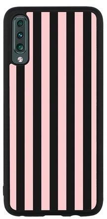 Protective Case Cover For Samsung Galaxy A70 Pink/Black