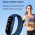 M8 Smart Bracelet Wristband Waterproof Sport Smart Watch Fitness Tracker Watch Heart Rate Monitor Smart Watch with Message Reminder and Step Counter with Blood Pressure Monitor (Blue)