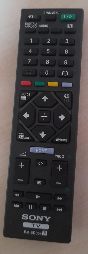 Sony Replacement Remote Control For Tv