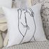 Elegant Style Soft-Touch Feel Easy Removal Bedding Decorative Pillow Cover Multicolour