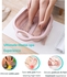 Aiwanto Foot Spa Bucket Foot Massage Bucket Tub Bathroom Foot Care Pedicure  Bucket Foot Roller Tub Callus Remover &amp; Foot Care Plastic Wash Basin