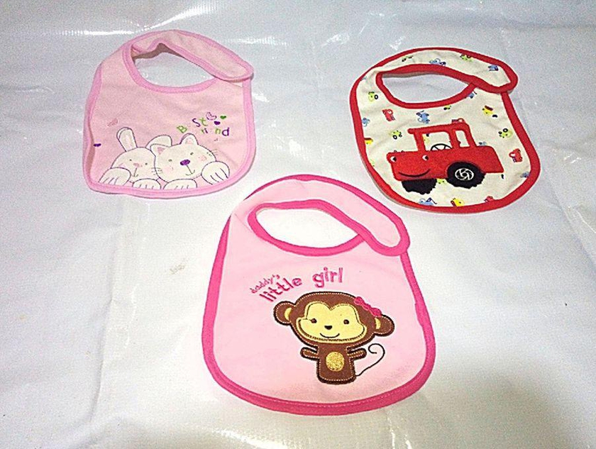 For Baby Girls Bib Gift Set - 3 Pieces
